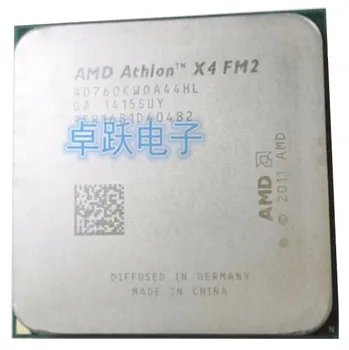 AMD X4 760K quad-core CPU 3,8 G FM2 CPU darba pareizi Galddatoru Procesoru X4-760K
