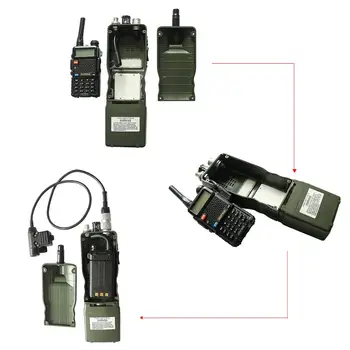 AN/ĶTR-152 Taktiskās Harris Militāro Radio Comunicador Gadījumā Modeļa Maketa ĶTR 152 ，nav funkcijas