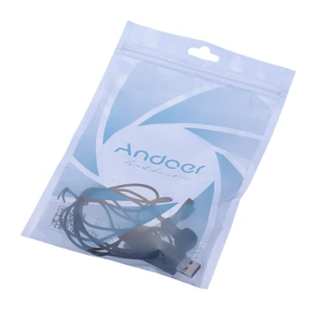 Andoer 150cm Portatīvie Mini Clip-on Omni-Directional Stereo USB Mikrofons Mikrofons PC Dators