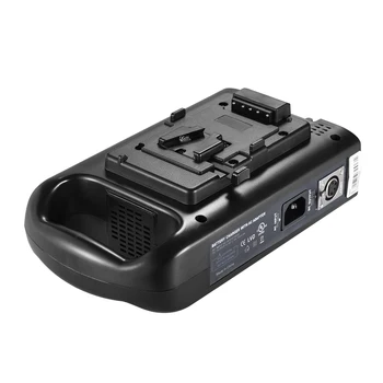 Andoer AD-2KS 2-Kanālu Dual Videokamera Akumulatoru Lādētāju V-Mount Akumulatora DSLR Video Kameras aksesuāri