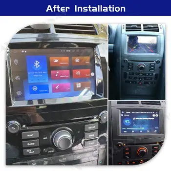 Android 10.0 screen Auto DVD Atskaņotājs Peugeot 407 2004. - 2010. gadam GPS Navigācijas Auto Audio Radio Stereo Multimediju Atskaņotājs, Galvas Vienības