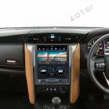 Android 9.0 vertikāla ekrāna Auto GPS Navigācijas Toyota Fortuner 2016-2019 auto multimediju atskaņotājs, radio, diktofons galvas vienības DSP