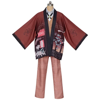 Anime Bungo Klaiņojošiem Suņiem Japāņu Stila Kimono, Halāti Kleita Osamu Dazai Cosplay Kostīmu Vīriešu Un Sieviešu Haori Jaciņa Mētelis Topi, Krekli