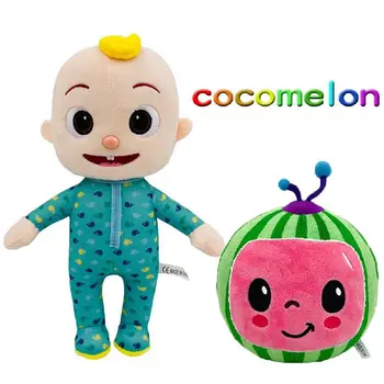 Anime Cocomelon JJ Plīša Rotaļlieta Puika Pildījumu Lelle Izglītības Bērniem Juguetes Cute Karikatūra Peluche Rotaļlietas Bērniem Dzimšanas dienas Dāvanas