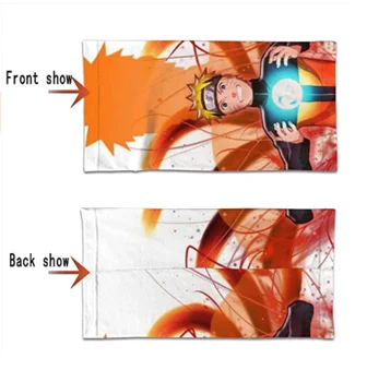 Anime Naruto Uzumaki Naruto 3D Iespiesti Sejas Maska Āra Sporta Izturīgs Sejas Maska galvas apsējs Karikatūra Ap
