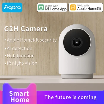 Aqara G2H Smart kameras 1080P kamera IP atbalsts Apple HomeKit xiaomi mi Mājās App Hub AI atklāšanas Hub funkcija IS nakts redzamības