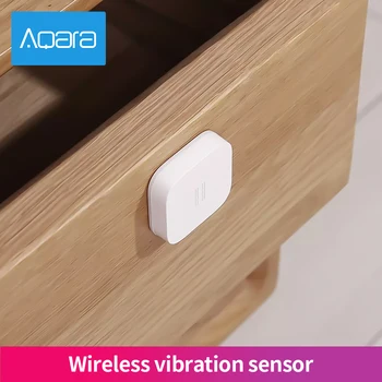 Aqara Šoka Sensors Smart Vibrācijas Sensors Zigbee Kustības Noteikšanas Signalizācija Monitors Mājas Drošības Mijia Aqara Vārti MiHome