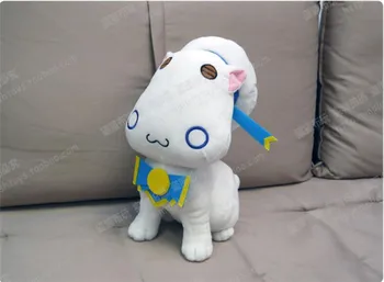 ARIA plīša rotaļlieta anime Aria Pokoteng balts AQUA kaķis cosplay gudrs plīša lelle 38cm augstas kvalitātes mīksts spilvens par dāvanu