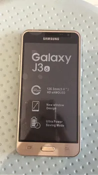 Atbloķēt Oriģināls Samsung Galaxy J3 J320F Mobilo Telefonu Ouad Core Dual Sim 2GB RAM 5.0 Collu Touch Screen bezmaksas piegāde