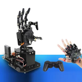 Atvērtā koda Bionisko Robots Rokas Labās Rokas Pieciem Pirkstiem STM32 Versija + Valkājamas Mehāniskās Cimdu