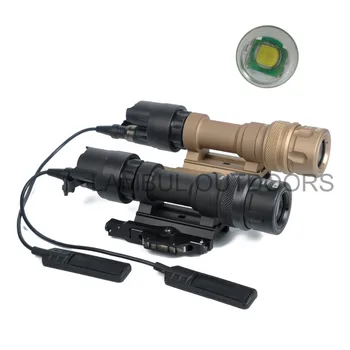 Augstas Kvalitātes M952 M952V QD Ātri Atbrīvot Taktiskās Šautene Lukturīti Mount Strobe Gaismas Ieroci, lai AR10 AR15 MP5