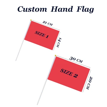 Augstas Kvalitātes Pasūtījuma Karoga roku vilnis roku signālu, vicinot karogu, Valsts Karogi, Komanda, Sporta inventāram, bezmaksas piegāde