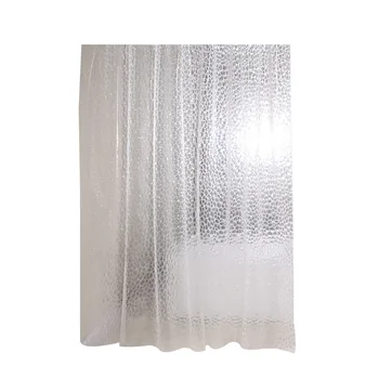 Augstas kvalitātes skaidrs vannas aizkari ūdensizturīgs dušas aizkars vannas pārredzams ekrāns cortinas de bano navidad dekoru DW156