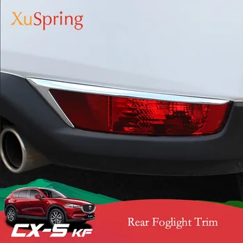 Auto Aizmugures Foglight Lampas, Uzacu Apdares Līstes Segtu Rotāt Uzlīmes Vāka Dizains Priekš Mazda CX-5 CX5 2017 2018 2019 KF