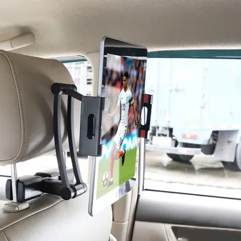 Auto Aizmugurējā Sēdekļa Pagalvi Mount iPad Automašīnas Aizmugurējo Spilvenu Tālruņa Turētājs Tablete Galvas Spilvens Muguras Leņķis Mobilā Tālruņa Turētājs