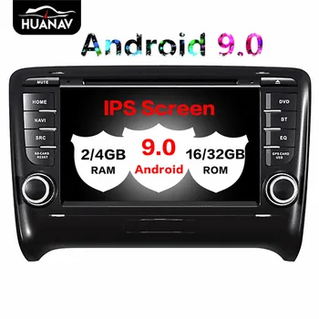Auto DVD atskaņotājs, GPS navigācijas AUDI TT 2008 2009 2010 2011 2012 2013 DSP Android 9.0 multivides automašīnas radio, atskaņotāju, Auto