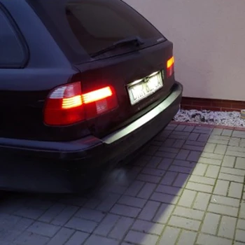 Auto LED numura zīmju Apgaismojuma Lampas BMW E39 5D 5 Durvju Vagonu Touring no 2000. līdz 2003. gadam