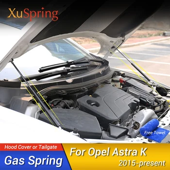 Auto Motora Pārsega Gāzes Glāžu Hidrauliskā Stieņa atlēts komplekts Nr. Urbšanas/Metināšanas Opel Astra K Vauxhall Holden Astra-2019 MK7