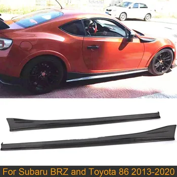 Auto Sānu Svārki Ķermeņa Komplekts Subaru BRZ un Toyota FT86 GT86 no 2013. līdz 2020. gadam Ķermeņa Komplekta Sānu Svārki Lūpu Perona Paplašināšana Oglekļa Šķiedras
