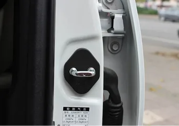 Automašīnu Durvju Bloķēšanas Vāku Aizbāzni, Durvju slēdzenes Aizbāzni, kas Ierobežo Caurumošanas Aptver Toyota RAV4 RAV-4 2019 2020 Interjera Aksesuāri