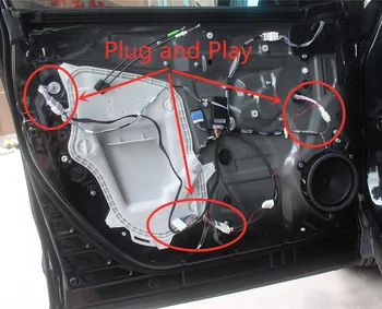 Automašīnu Ārējie Spoguļi Mapi Reizes un Izplatīt Automātiski Komplekts Toyota RAV4(līdz 2020. gadam) LHD+ Plug and Play