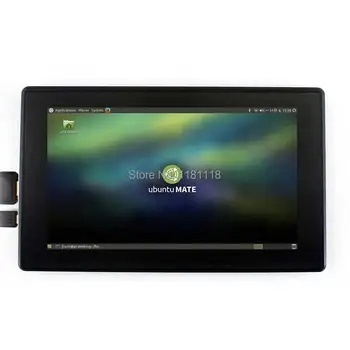 Aveņu Pi 7inch LCD displejs 7 collas USB Capacitive Touch ekrāns, HDMI, VGA displejs ar datoru, mini-PC regulējams 480x320-1920x1080