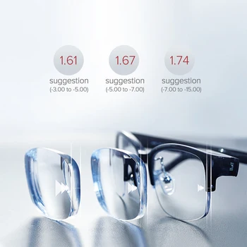 Aviācijas Recepšu Brilles Vīriešiem Optisko Bifocal Progresīvās Brilles Tuvredzība Polarizētās Magnēta Klipsi Saulesbrilles 1.74 Objektīvs