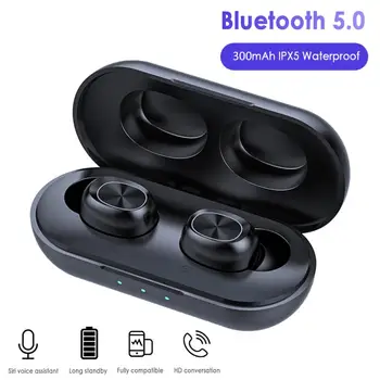 B5 Bluetooth 5.0 Austiņas TWS Bezvadu Austiņas Earbuds 9D Stereo Austiņas In-ear Sporta Darbojas Austiņas