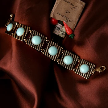 BALANBIU Vintage Bohemia Stila Rokassprādzes Sievietēm Sakausējuma Saiti, Ķēdes, Aproces Vairumtirdzniecība Modes Rotaslietas Lielas Atlaides Noskaidrošanas Pārdošanas