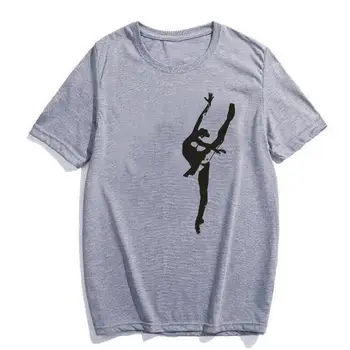 Baleta Dejotājs Harajuku T Krekls Sievietēm, Topi Ar Īsām Piedurknēm Smieklīgi Tee Kreklu Femme Vasaras Gadījuma Plus Lieluma Sieviešu T Krekls Camisas Mujer