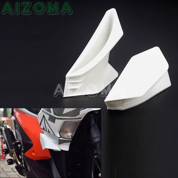 Baltā Motocikla, Motorollera Dinamiski Spārnu Komplekts Honda Suzuki Kawasaki Versy 300/650 Yamaha Tmax Nmax Majestāte Burgman 400 Universal