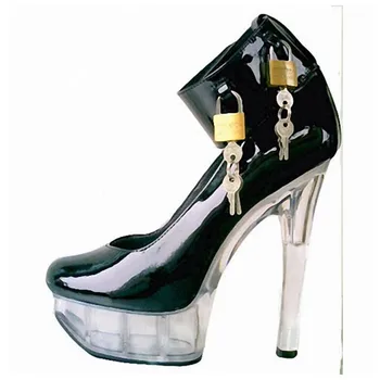 BBZAI Jaunais modelis Augstas Kvalitātes seksīga Naktsklubs Super augstu papēdi Sieviešu kurpes 15cm Plānas Papēžiem Apaļu Purngalu Ūdensizturīgs 5CM 34-45 46