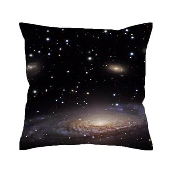 BeddingOutlet Hipster 3D Galaxy Spilvens Segums Visuma, Kosmosa Tēmu Iespiesti Spilvena Segums Mīksto uz Dīvāna 45cmx45cm 70cmx70cm