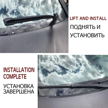 BEMOST Automašīnas Priekšējā Logā Vējstikla slotiņām, AUDI A4 B6 8E/8H 2000 2001 2002 2003 Gads 22