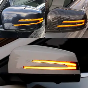 Benz W221 W212 W204 W176 W246 X156 Dinamisko Automašīnas Atpakaļskata spoguļiem, Pagrieziena Signāla Gaismu C204 C117 X117 LED Indikators Blinker Lampas