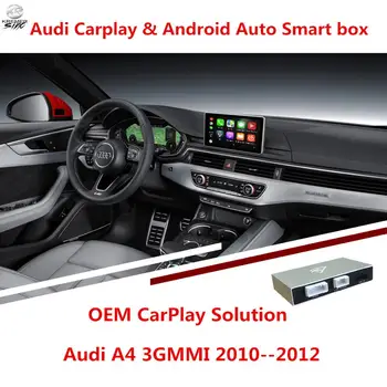Bezvadu CarPlay Android Auto Smartbox Audi A6 A7 RS6 RS7 MMI2G MMI3G MIB Sistēmas Atbalsts Atpakaļskata Kamera & 360 Fotokameras