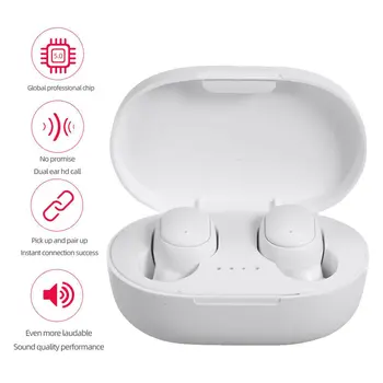 Bezvadu Klausule Bluetooth5.0 Austiņas sporta Earbuds Austiņas Lādēšanas Kaste Ar Mikrofonu Viedtālrunis Xiaomi Samsung un Huawei