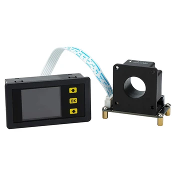 Big deal Uzlādes-Izlādes Monitors 0-90V 100.A DC Ammeter Voltmetrs LCD Displejs AH WH Watt Metru Tester ar Hall Sensor