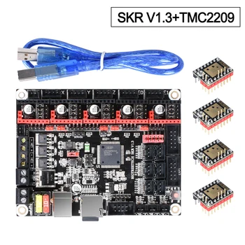 BIGTREETECH SKR V1.3 32Bit Kontroles padomei+TMC2209 UART Vadītāja 32 bitu Smoothieboard 3D Printera Daļas MKS GEN tmc2208 BTT SKR V1.4