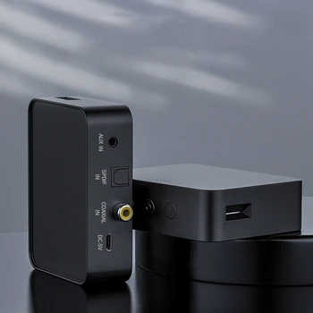 Bluetooth 5.0 Audio Raidītājs, Optiskā, Koaksiālā RCA un 3,5 mm Ligzda Aux Adapteri Bezvadu TF Karšu Lasītājs Pārveidotājs, lai Auto TV