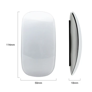 Bluetooth 5.0 Bezvadu Magic Mouse Uzlādējams Lāzera Klusums Arc Touch Mause Ergonomiski Datoru Ultra-plānas Pelēm Apple Mac DATORU