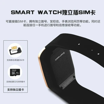 Bluetooth Smart pulksteņi Q18 SmartWatch Atbalsta Sim TF Kartes ip67 Passometer Kamera, Android vai IOS Tālrunis Saprātīga skatīties