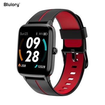 Blulory Glifo 5 Pro Smart Skatīties Bluetooth Sporta Sirds ritma Monitors IP68 Ūdensnecaurlaidīga Zvanu Atgādinājumu Paziņojuma Vibrācija