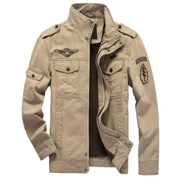 Bomber jacket cilvēks pavasara rudens jakas Vīriešu mēteļi Militāro outwear Stand apkakli Jaka cilvēks veste homme M-6XL