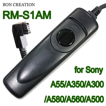 BON IZVEIDI RM-S1AM Slēdža Remote Vadu Kameras Kabelis SONY A580/A560/A550/A500/A900/A700/A350/A200