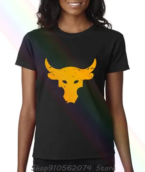 Brahma Bull Sieviešu T-krekls Rock Projekts Sporta zāle