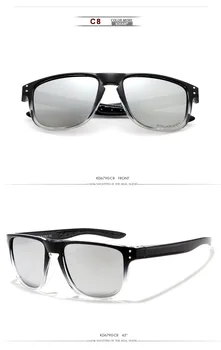 Braukšanas Polarizētās Saulesbrilles, Vīriešu Zīmolu Kvalitātes Square Black Vintage Saules Brilles Sievietēm Classic UV400 oculos de sol feminino