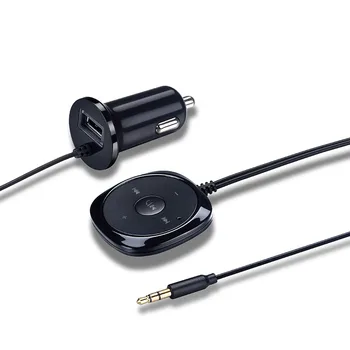 Brīvroku Bluetooth Automašīnas Komplekts piepīpētāja Magnētiskās Pamatnes MP3 atskaņotājs ar A2DP 3,5 mm AUX Audio Mūzikas Uztvērēju USB Lādētājs Adapteris