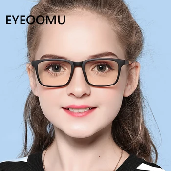 Bērni Anti Zilā Gaisma Brilles Modes Brilles Bērniem, Tuvredzība, Tālredzīgs TR90 Mīksts Rāmis Ar Priscription Zēni Meitenes Izvēlēties Brilles