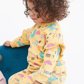 Bērniem Hoodies Bebe Meitenes Pavisam Jaunu 2021 Vilnu sporta Krekls Bērnu Meitene Apģērbs Džemperi Kokvilnas t krekls, t-veida, Virsdrēbes Unicorn
